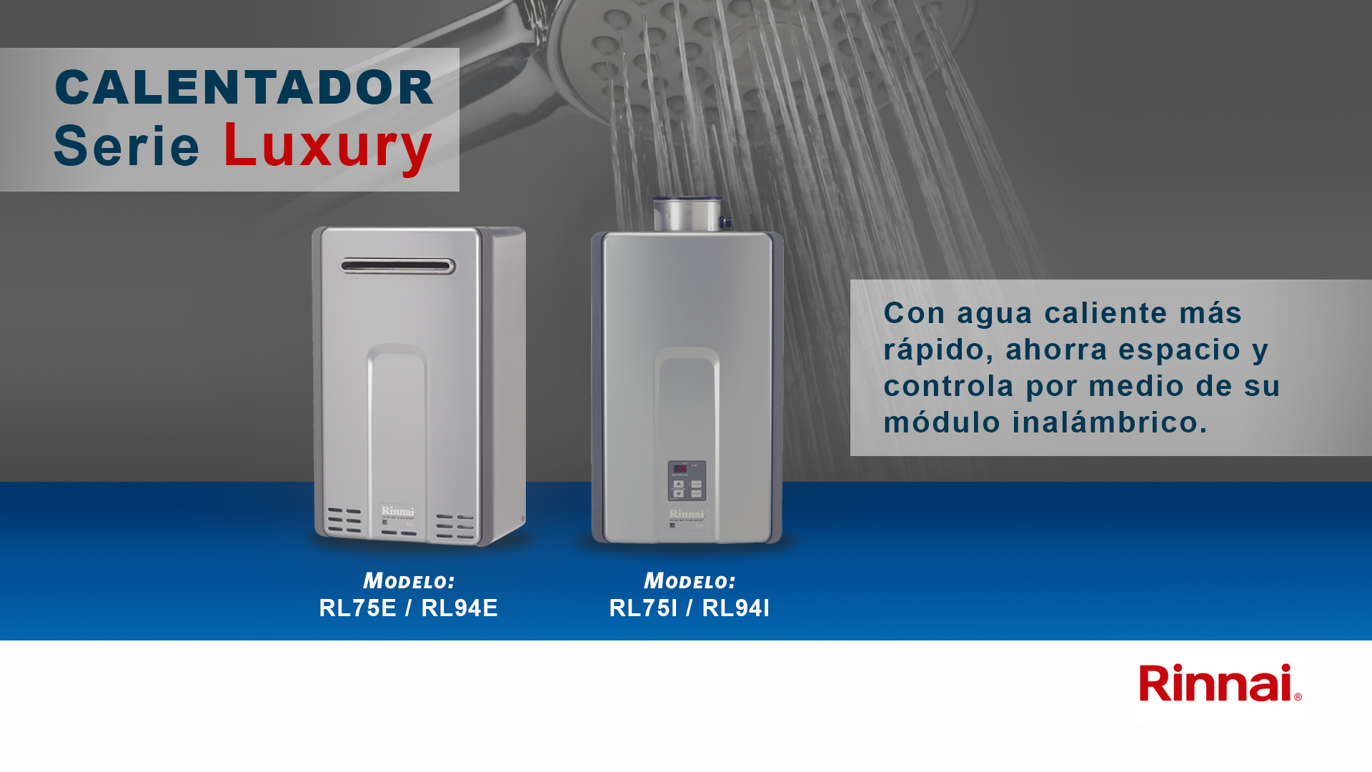 calentador SERIE luxury web